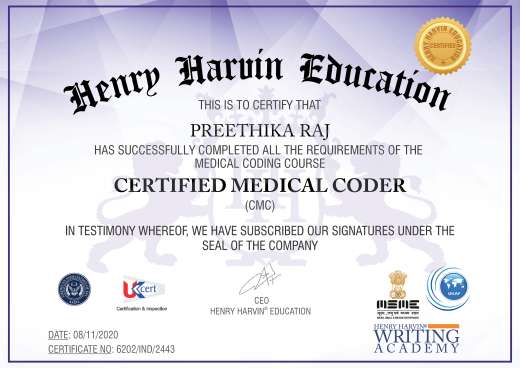Medical Coding Course Henry Harvin